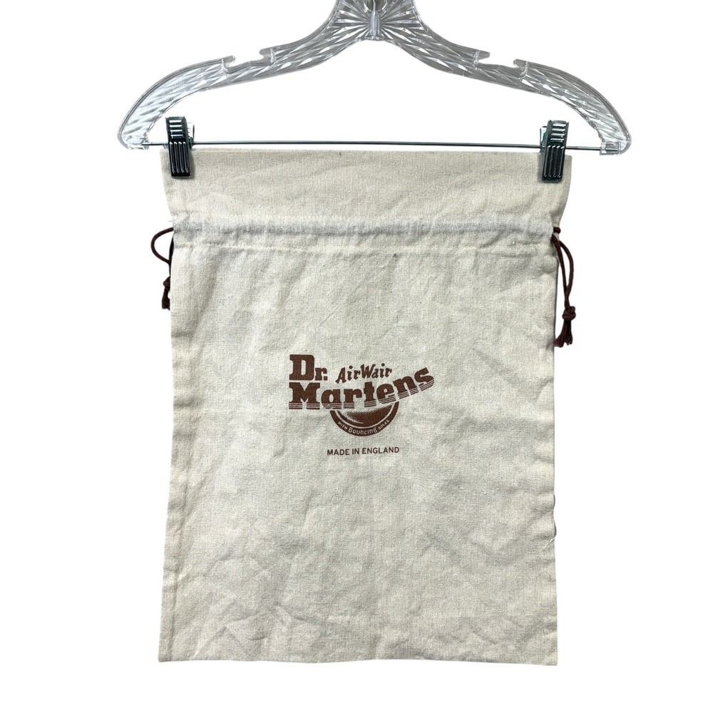Dr. Martens Original Shoe Bag Dust Storage Travel Drawstring Made in England
